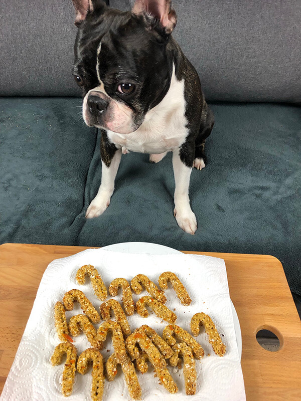 Peanut Butter & Sweet Potato Treats for Dogs